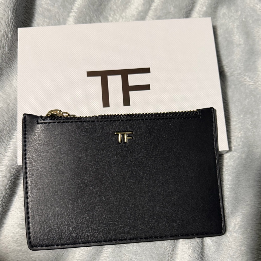 Tom ford black zip pouch